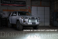 Diode Dynamics 14-19 Toyota 4Runner SS30 Dual Stealth Lightbar Kit - Amber Combo