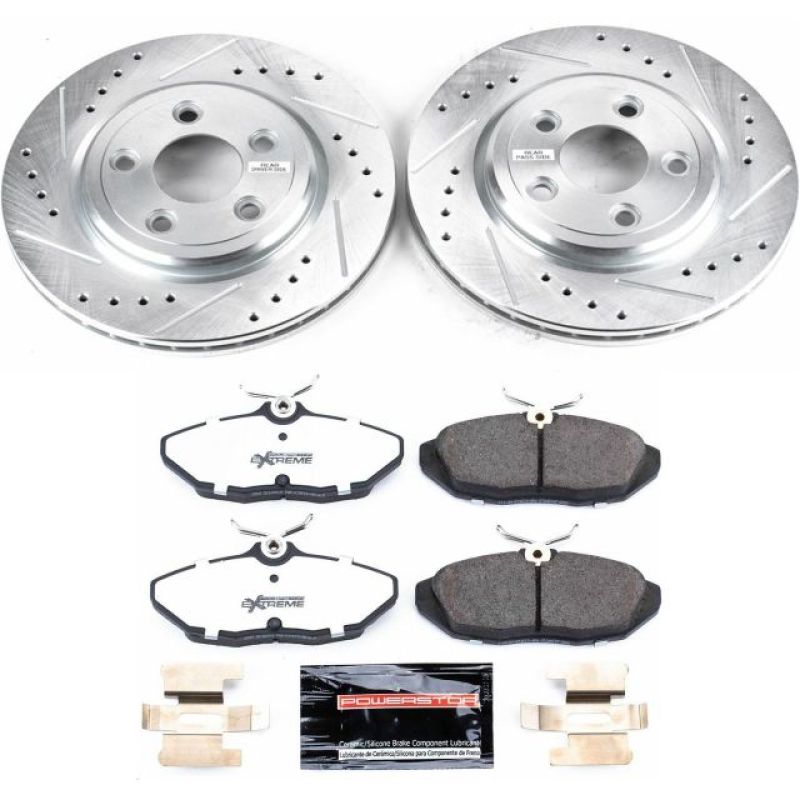 PowerStop Power Stop 02-05 Ford Thunderbird Rear Z26 Street Warrior Brake Kit