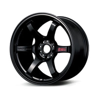 Gram Lights 57DR 18x8.5 +37 5x108 Semi Gloss Black Wheel (Min Order Qty 20)
