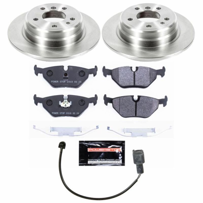 PowerStop Power Stop 90-95 BMW 525i Rear Track Day SPEC Brake Kit