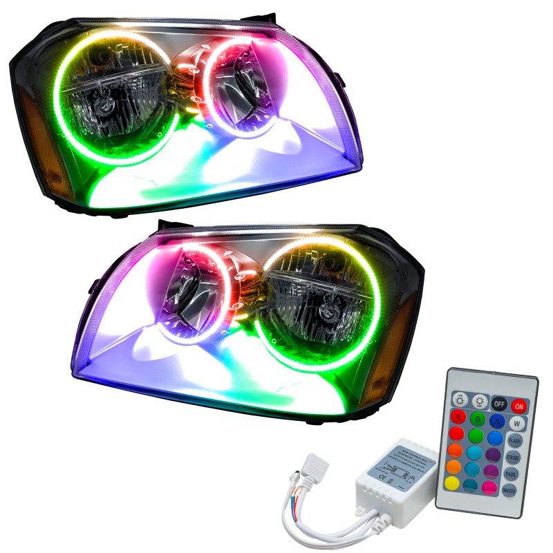 ORACLE Lighting Oracle 05-07 Dodge Magnum SMD HL - Chrome - ColorSHIFT w/ Simple Controller