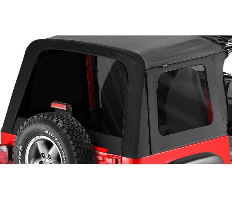 Bestop 97-06 Jeep Wrangler TJ Exc. Unlimited Window Set (Sunrider Black Diamond)