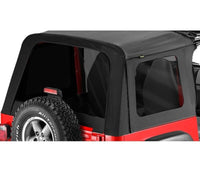 Bestop 97-06 Jeep Wrangler TJ Exc. Unlimited Window Set (Sunrider Black Denim)