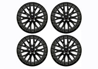 Ford Racing 15-16 Mustang GT 19X9 and 19X9.5 Wheel Set with TPMS Kit - Matte Black