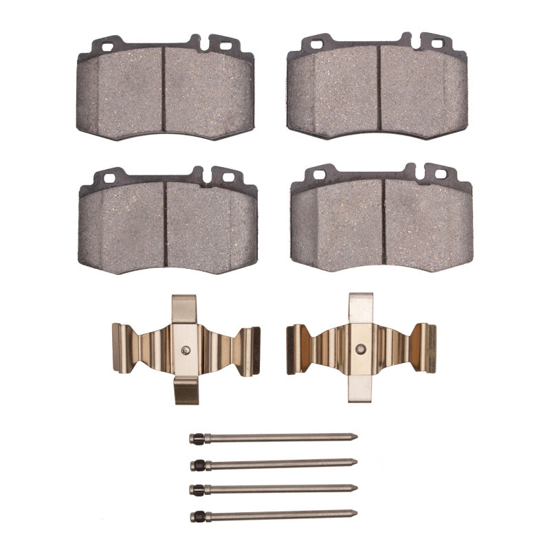 R1 Concepts R1 07-13 Mercedes-Benz E550 Front Euro Ceramic Pads & Hardware Kit