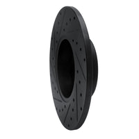R1 Concepts R1 67-70 American Motors Javelin Front Right Drilled & Slotted Black Brake Rotor