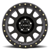 Method Wheels Method MR305 NV 18x9 0mm Offset 5x150 116.5mm CB Matte Black Street Loc Wheel