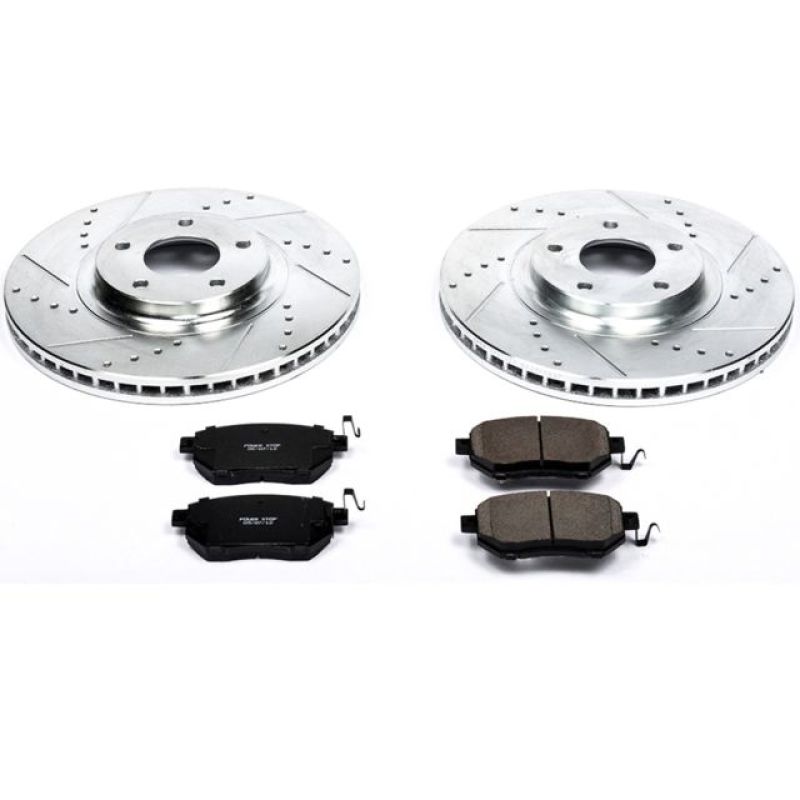 PowerStop Power Stop 03-05 Infiniti FX35 Front Z23 Evolution Sport Brake Kit
