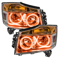 ORACLE Lighting Oracle Nissan Titan 04-07 Halo Kit - ColorSHIFT w/ Simple Controller