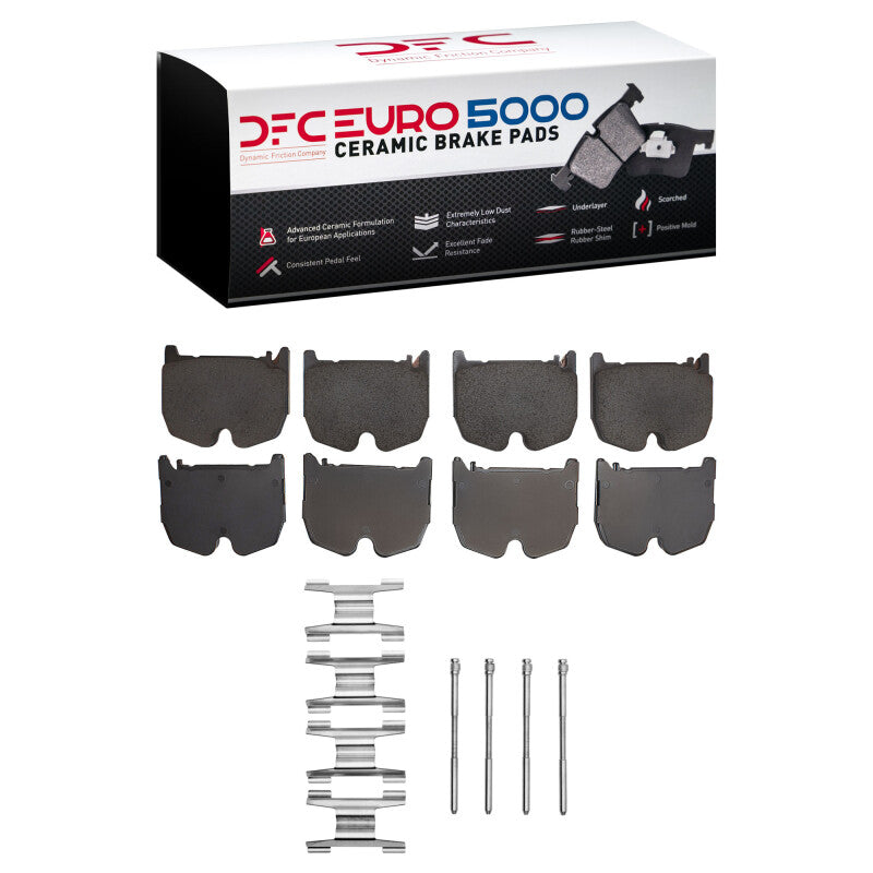 DFC 03-08 Mercedes-Benz SL65 AMG Front Euro 5000 Ceramic Brake Pads and Hardware Kit