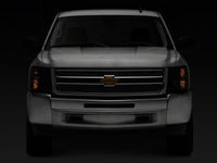 Raxiom 07-14 Chevrolet Silverado 1500 HD Axial OEM Rep Headlights- Chrome Housing- Smoked Lens