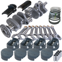 Eagle Chevy 350 3.750in Crank 6.000in I-Beam Rods 6cc Dome 4.030in Pistons Rotating Assembly