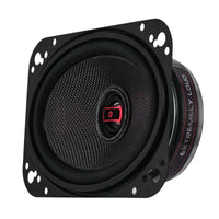DS18 4x6in 60 Watts RMS 3 ohm 2-Way Coaxial Speakers And Component System w/ Fiberglass Cone