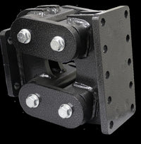 GEN-Y Hitch Gen-Y Victory Lane Torsion-Flex Flat Plate Trailer Coupler (1.5K-2.4K TW 21K Towing)