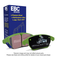 EBC 91-96 Dodge Dakota 2WD 2.5 Greenstuff Front Brake Pads