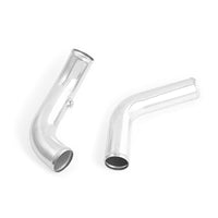 Mishimoto Ford Ranger 3.2L Diesel Intercooler Kit 2011+ Black w/ Polished Pipes