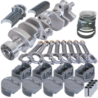 Eagle Chevy LT1 350 1Pc 3.750in Crank 6.000in I-Beam Rods -5cc 4.060in Pistons Rotating Assembly