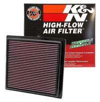 K&N Engineering K&N 11 Jeep Grand Cherokee / 11 Dodge Durango Replacement Panel Air Filter