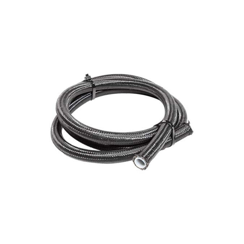 Snow Performance Snow 6AN Braided Stainless PTFE Hose - 5ft (Black)