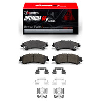 R1 Concepts R1 99-11 Cadillac DeVille Rear Optimum OE Pads & Hardware Kit
