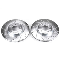 PowerStop Power Stop 04-08 Mazda RX-8 Front Evolution Drilled & Slotted Rotors - Pair