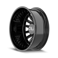 Cali Off-Road 9110D Summit Dually 20x8.25 / 8x200 BP / -232mm Offset / 142mm Hub Gloss Black Wheel