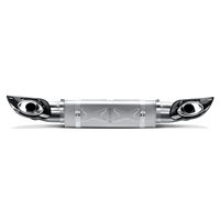 Akrapovic 10-13 Porsche 911 Turbo / Turbo S (997 FL) Slip-On Line (Titanium) w/ Titanium Tips