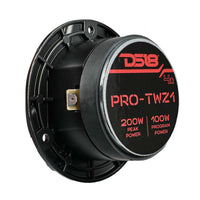DS18 3.8in Super Bullet Tweeter Compression TW 100 Watts RMS 1in Aluminum Vc 4 ohm