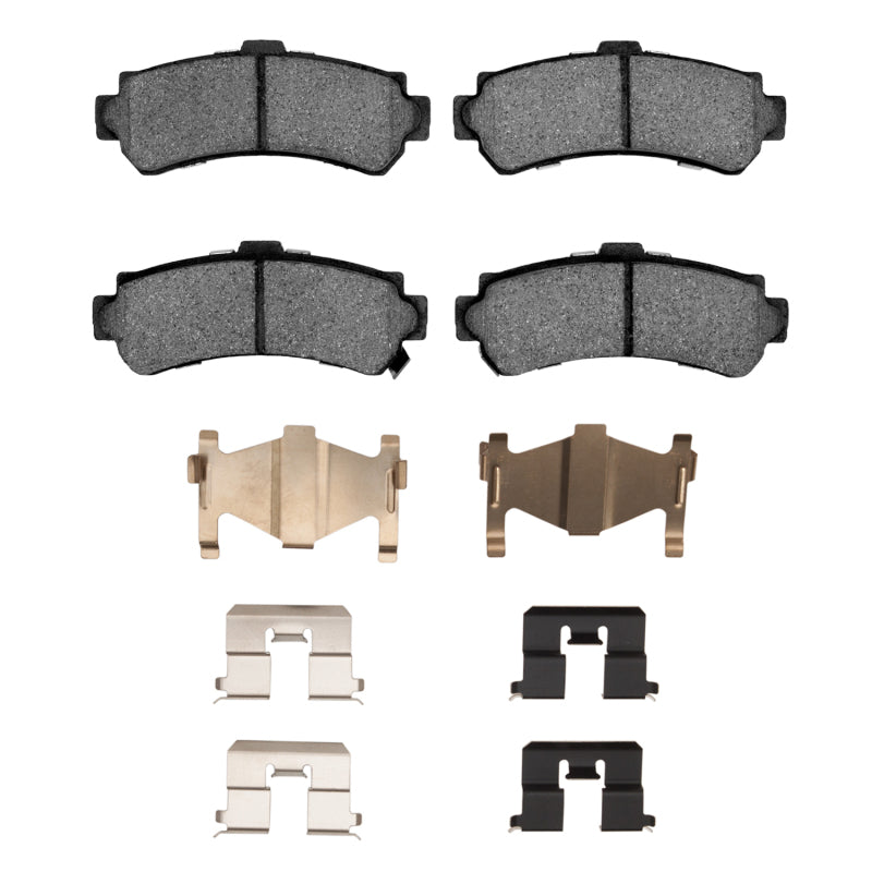 R1 Concepts R1 95-00 Nissan 200SX Rear Optimum OE Brake Pads & Hardware Kit