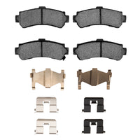 R1 Concepts R1 95-00 Nissan 200SX Rear Optimum OE Brake Pads & Hardware Kit