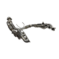 Kooks Headers Kooks 21-23 Ford F150 Coyote V8 5.0L 1-3/4in SS Header w/ GREEN Catted Connection Pipe