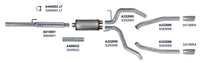 Diamond Eye Performance Diamond Eye KIT 3in Catback DUAL SS: DODGE 1500 2009-12 HEMI