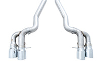 AWE Tuning 18-19 BMW M5 (F90) 4.4T AWD Cat-Back Exhaust - Track Edition (Chrome Silver Tips)