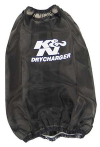 K&N Engineering K&N Drycharger Black Air Filter Wrap - Round Tapered