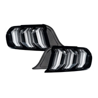 Form Lighting 2015-2023 Ford Mustang LED Tail Lights Smoke (Pair)