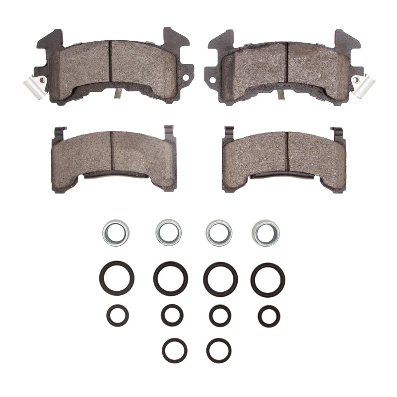 R1 Concepts R1 78-85 Buick Riviera Rear Semi Met Pads & Hardware Kit