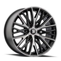 Touren 3291 TR91 20x9 / 6x120 BP / 30mm Offset / 66.9mm Hub Matte Black Brushed w/ Dark Wheel
