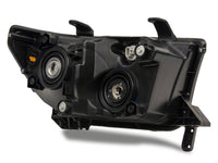 Raxiom 07-13 Toyota Tundra Axial Series Headlights w/ SEQL LED Bar- Black Housing (Clear Lens)