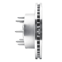 R1 Concepts R1 05-07 Ford F-250 2WD (Super Duty) Front Right Drilled & Slotted Silver Brake Rotor