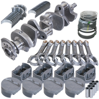 Eagle Chevy LT1350 1Pc 3.750in Crank 6.000in I-Beam Rods -5cc 4.040in Pistons Rotating Assembly