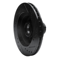 R1 Concepts R1 1978-1990 Buick Estate Wagon Front Left Drilled & Slotted Black Brake Rotor