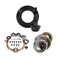 Yukon Gear & Axle Yukon Gear 8.8in Ford 4.11 Rear Ring & Pinion Install Kit 2.25in OD Axle Bearings and Seals