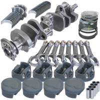 Eagle Chevy 350 3.750in Crank 6.000in I-Beam Rods -16cc 4.030in Pistons Rotating Assembly