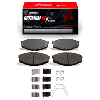 R1 Concepts R1 81-95 Toyota Cressida Front Optimum OE Brake Pads & Hardware Kit