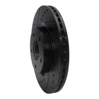 R1 Concepts R1 13-25 Nissan Altima Front Left Drilled & Slotted Black Brake Rotor