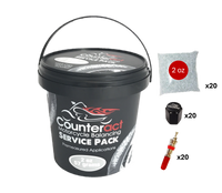 Counteract Motorcycle Balance Beads Shop Service Bucket: 20 packs - 2oz bags