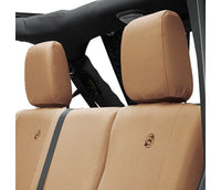 Bestop 13-18 Jeep Wrangler JK 4-Door Rear Seat Covers (Tan)