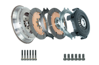 DKM Clutch 11-13 BMW 135i 215mm Ceramic Twin Disc MRX Clutch Kit w/Flywheel (850 ft/lbs Torque)