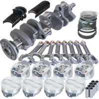 Eagle Chevy 350 3.750in Crank 6.000in I-Beam Rods -18cc 4.060in Pistons Rotating Assembly