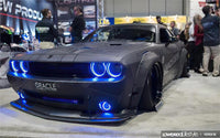 ORACLE Lighting Oracle Dodge Challenger 08-14 LED Waterproof Fog Halo Kit - ColorSHIFT